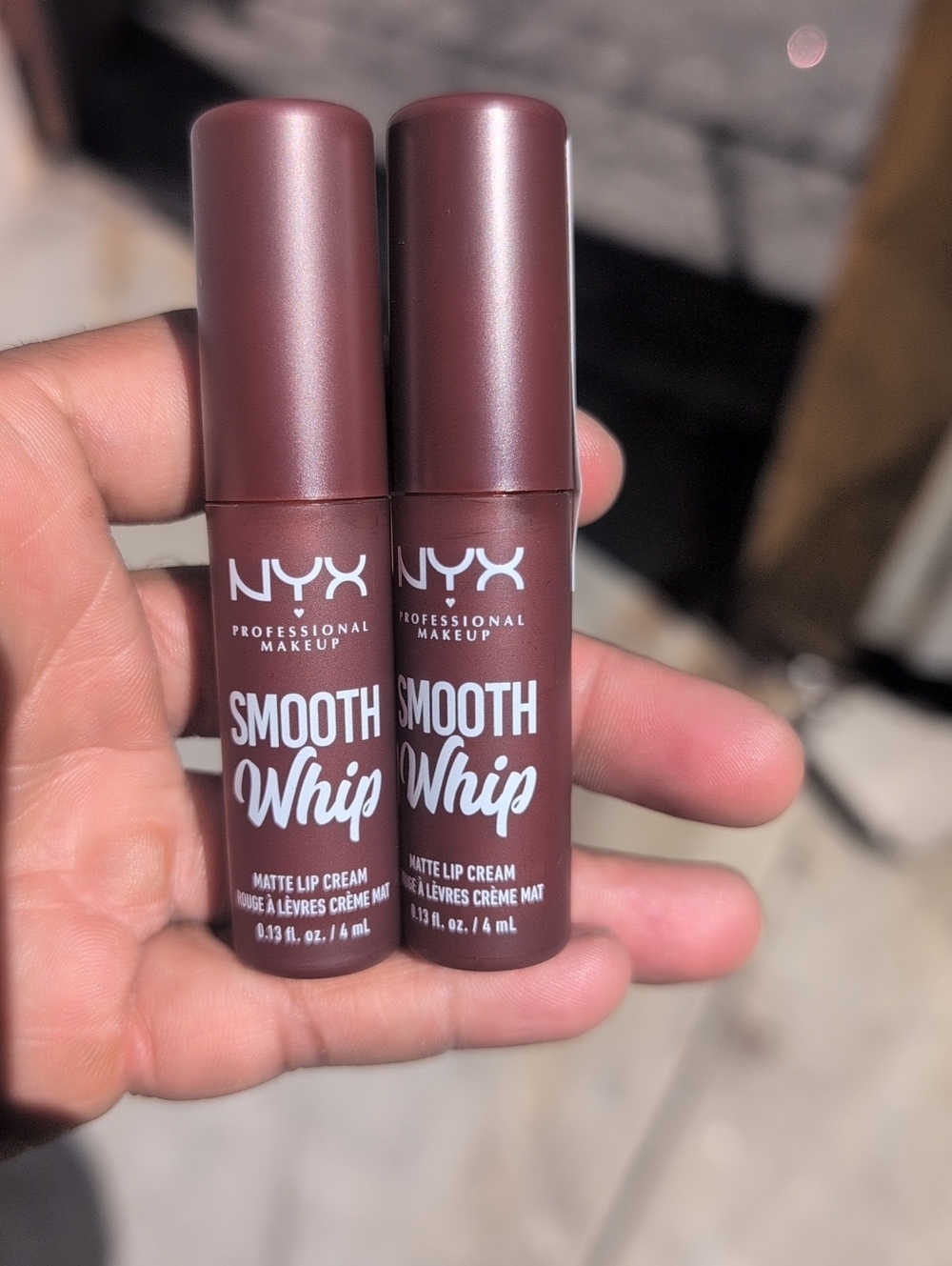 NYX Smooth Whip Matte Lip Cream -- faux Fur — 2pcs Bundle